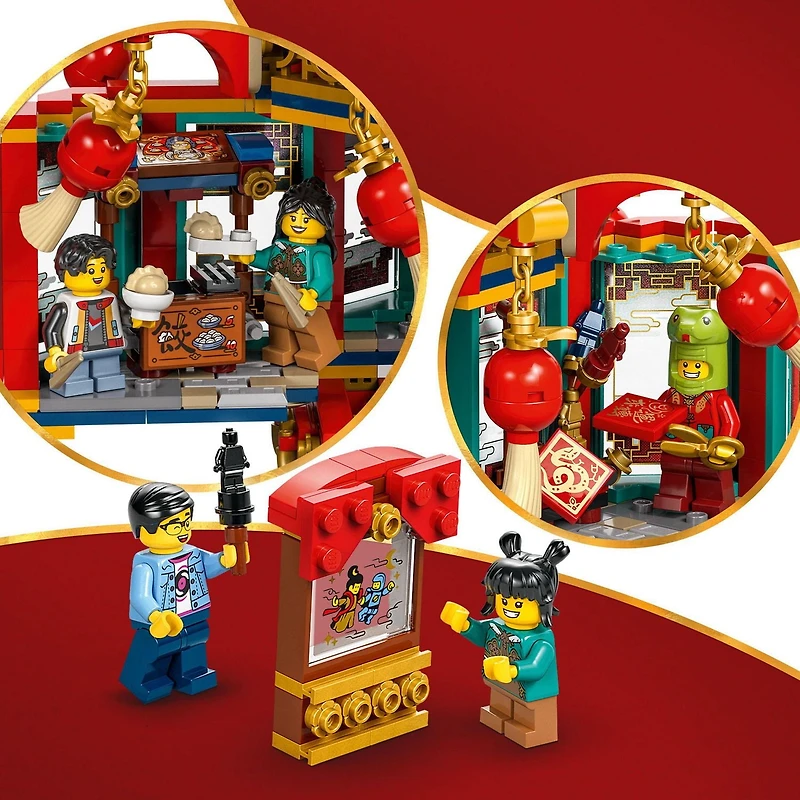 LEGO Chinese Festivals La lanterne tournante 80116 Ensemble de construction (1295 pièces)
