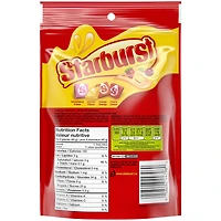 Bonbons à mâcher fruités Starburst Originaux, aromatisés aux fruits, sac, 320 g 1 sac, 320g