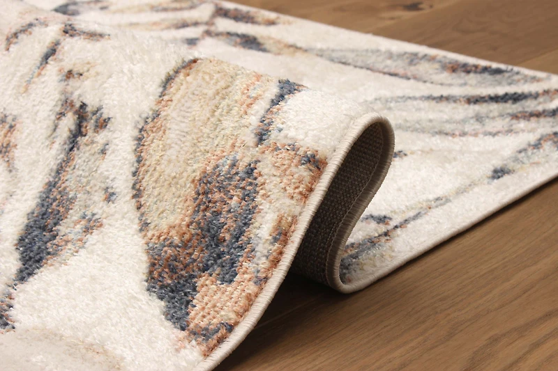 ECARPET Rosette Tapis Contemporain / Moderne pour Salon, Chambre, Salle A Manger, Entrée, Couloir et Plus Encore.