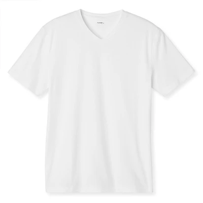 T-shirt extensible George pour hommes à encolure en V