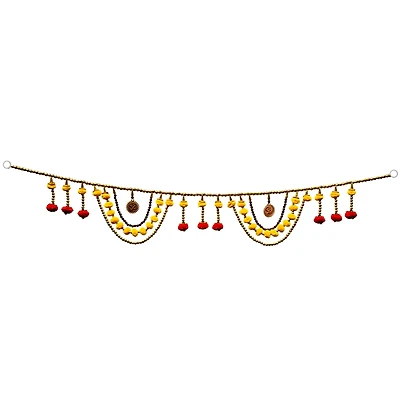 Door Toran 36", Red and Yellow