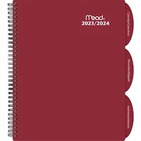 Mead Large 2024 Weekly/Monthly Poly Planner Asst, Planner