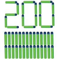 Recharge Adventure Force 200 fléchettes - Fonctionne avec tous les blasters Adventure Force et la plupart des blasters des grandes marques, tire jusqu'à 100 pieds fléchettes universelles volent jusqu'à 100 pieds