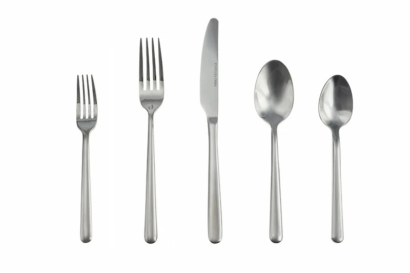 Ensemble de 20 pièces couverts de Hometrends, Argent Ensemble de couverts 20 pièce