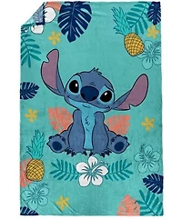 Lilo & Stitch Island Vibes Fleece Blanket, 62" x 90"