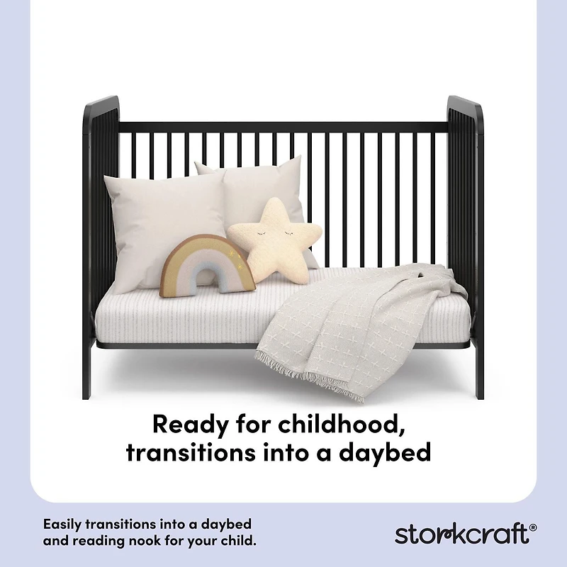 Storkcraft Pasadena 3-in-1 Convertible Crib