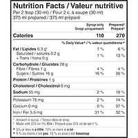 Less Sugar Chocolate Syrup, 0.5 L