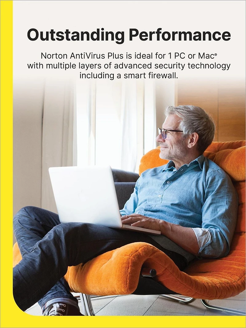 Norton Antivirus Plus logiciel antivirus pour 1 appareil abonnement d'un an téléchargem