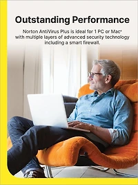 Norton Antivirus Plus logiciel antivirus pour 1 appareil abonnement d'un an téléchargem