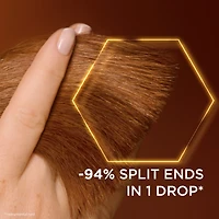 Garnier Whole Blends Hair Honey Sérum Réparateur pour Cheveux Secs et Abîmés, Non collant & non gras, cheveux plus lisses & réduction de pointes fourchues, 150ml Répare les cheveux abîmés