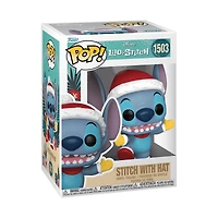 Funko Pop! Disney: Lilo & Stitch - Stitch with Santa Hat Vinyl Figure