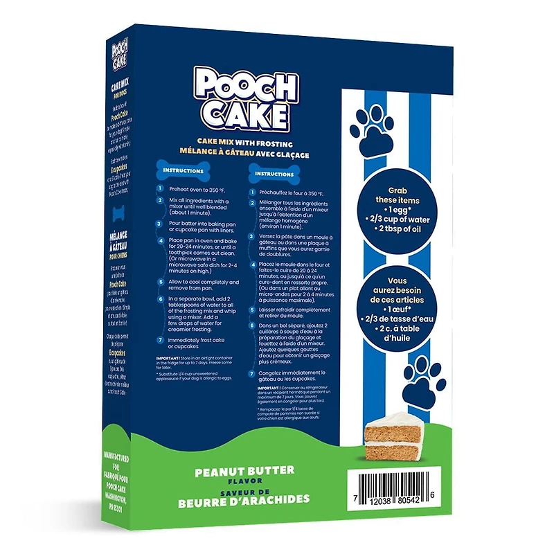 Pooch Cake Basic Starter Pack - Peanut Butter Cake Mix
