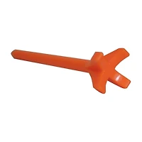 2 3/4" (69mm) Tés De Golf En Plastique Performance Orange, paquet de 20 par Tour Mission