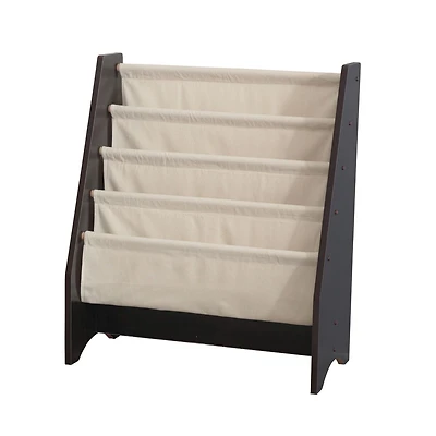KidKraft Sling Bookshelf - Natural & Espresso