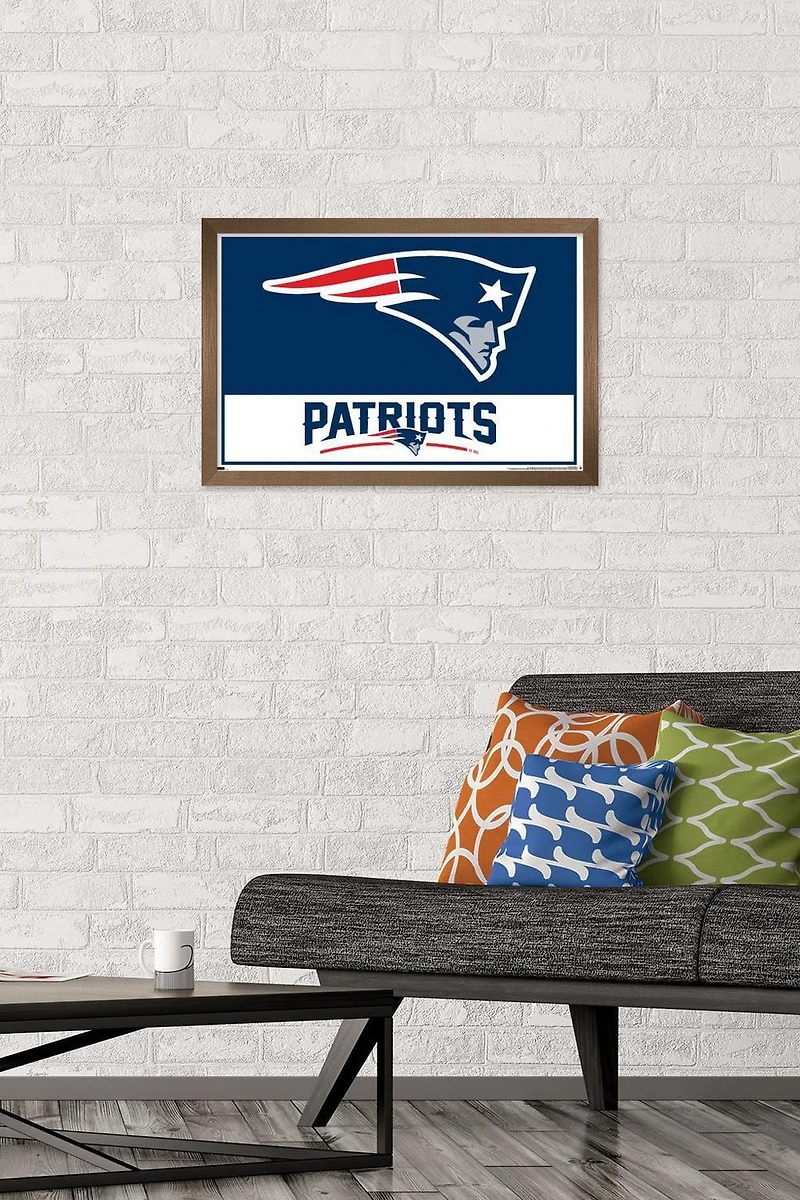 NFL New England Patriots - Logo 21 Wall Poster
