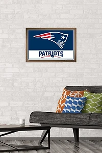 NFL New England Patriots - Logo 21 Wall Poster