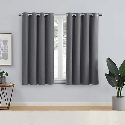 Panneau de rideau à œillets Corte Eclipse 1 panneau, 52" x 63"