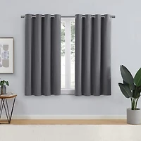 Panneau de rideau à œillets Corte Eclipse 1 panneau, 52" x 63"