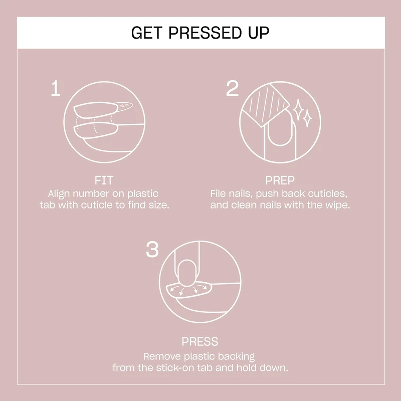 OPI Sticking Point – Faux ongles instantanés sans colle