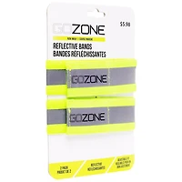 GoZone Reflective Bands – Lime/Grey, Adjustable fit