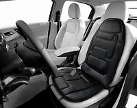 Coussin de massage de siège chauffant AutoDrive 12 V Coussin de siège massant avec chaleur