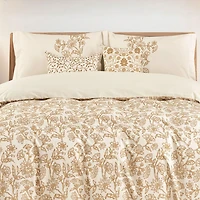 Ensemble de housse de couette 3 pièces Johnson Home - Coton 200 fils, léger et lavable en machine