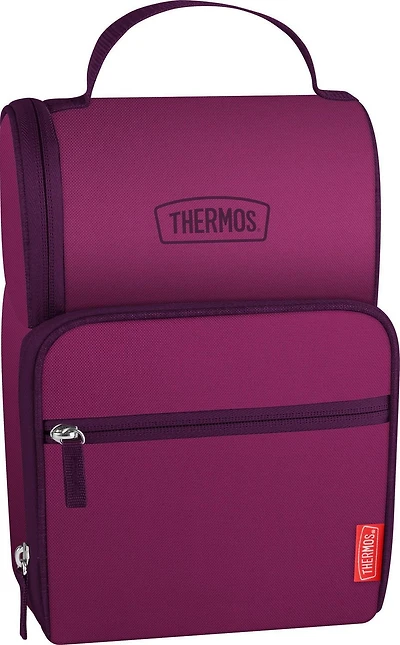 Sac à Lunch Thermos à double compartiment avec doublure, Magenta