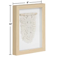 Œuvre d'art encadrée de Macramé tissé Design 1 hometrends