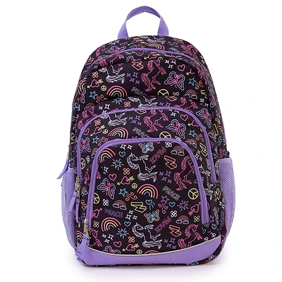 Jetstream Multi-Compartment Backpack with Front Pockets & Mesh Sides, School Back Pack