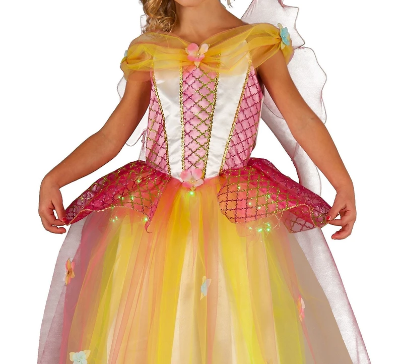 Costume pour enfants s'allume fée de printemps