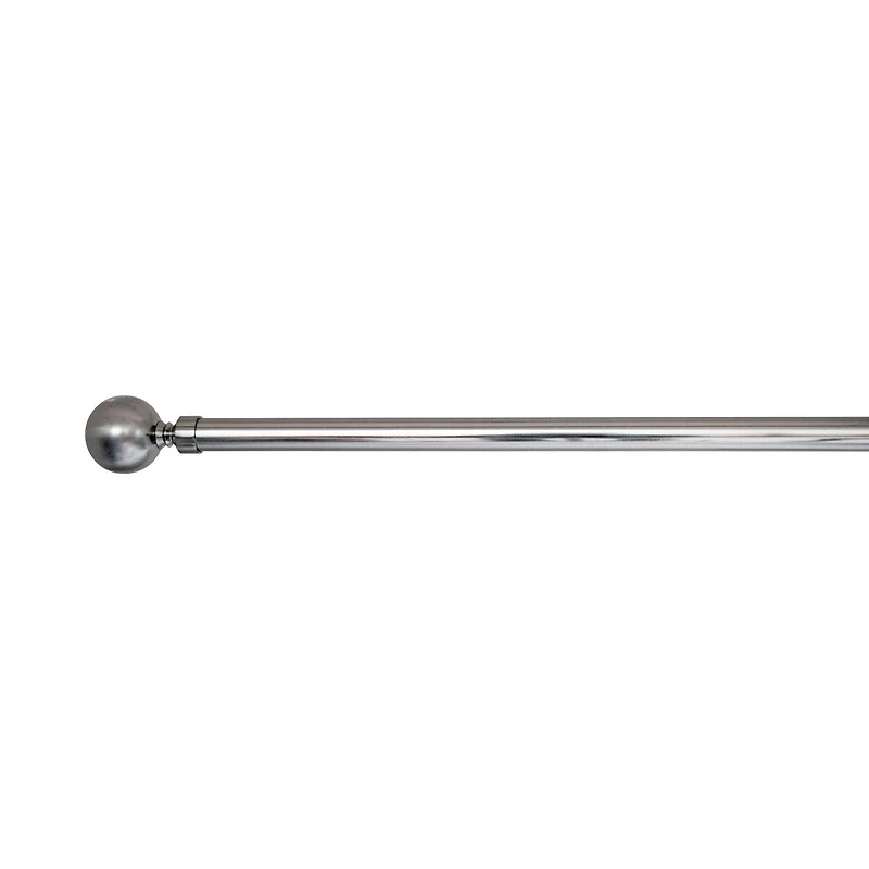 Versailles' Adjustable Ball Finial Rod Set 28in - 48in