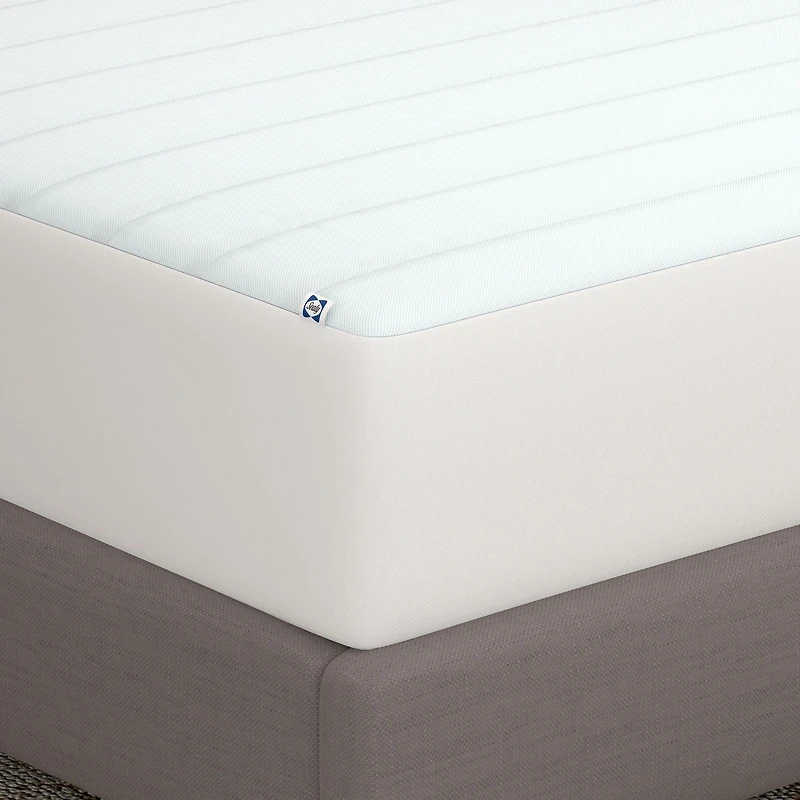 Sealy Instant Cooling Waterproof Soft Breathable Cotton Top Machine Washable Fitted Mattress Pad