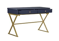 Bureau de Campagne Parker Bleu et Or