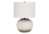 Monarch Specialties Lighting, 21"h, Table Lamp, Cream Ceramic, Ivory / Cream Shade, Modern