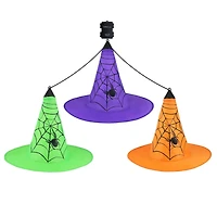 Chapeaux de sorcière suspendus aux couleurs changeantes – 3 pièces