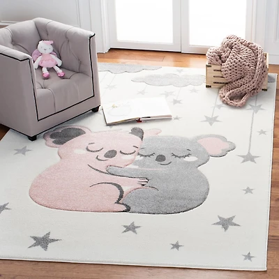 Safavieh Carousel Kids Hugging Koalas Area Rug