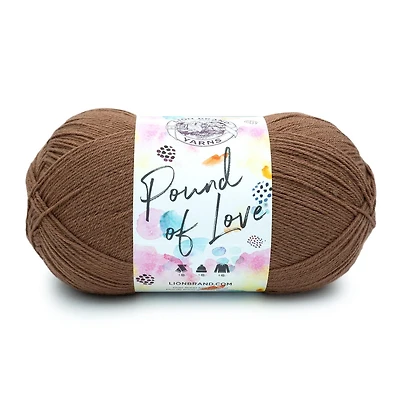 Fil Lion Brand Pound of Love Fil de Acrylique #4 Moyen 454g /932m 1 Pelote