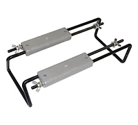 Blue Dog Marine Jon Boat Seat Bracket, Adjusts from 8 inches to 16.5 inches, Clamp-On Seat Bracket Fit 8x8 inches Seat Mounts