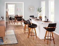 Cosmo Mid-Century Modern Chair by LumiSource