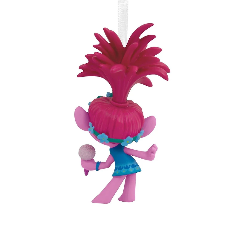 Décoration de Noël – Hallmark – Poppy tenant son microphone – Les Trolls 2 : tournée mondiale – DreamWorks