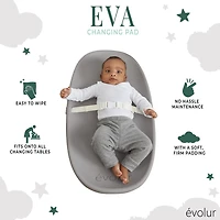 Coussin à langer Evolur Eva Léger et portable