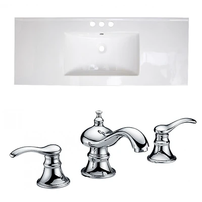 American Imaginations 48.75-in. W Ceramic Top SetAI-22332