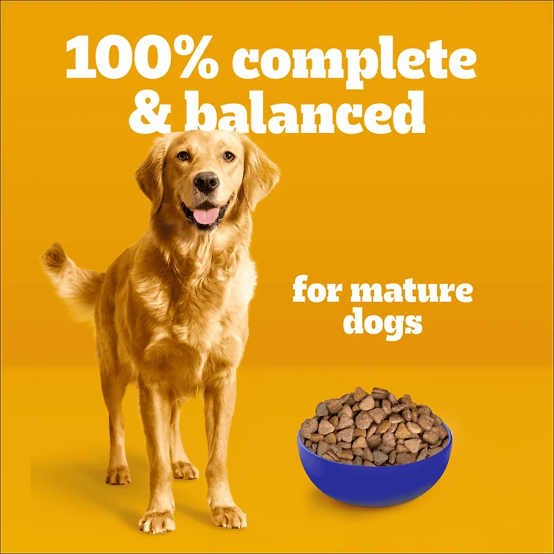 Nourriture sèche pour chiens adultes PEDIGREE VITALITÉ+ saveur de bœuf nourrissant et de légumes, sac de 20kg