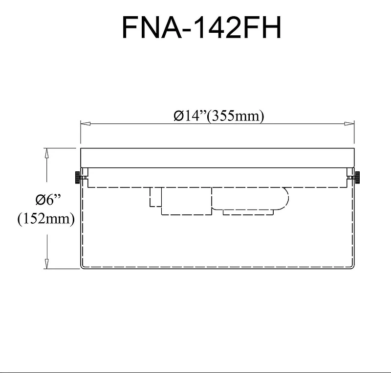 Fiona 2 Light Flush Mount - Polished Chrome - Clear Glass