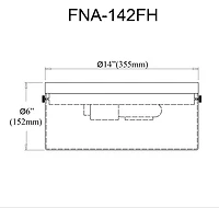 Fiona 2 Light Flush Mount - Polished Chrome - Clear Glass