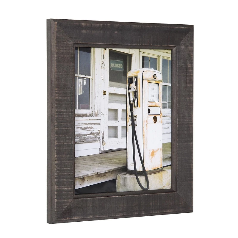 DesignOvation Healdton 8" x 10" Black Picture Frame