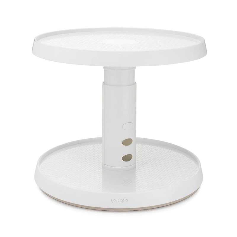 You Copia Crazy Susan Two-Tier Turntable