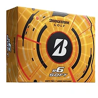 Bridgestone Golf Balles E6 - Souple, Blanc,  Dz