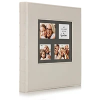 Pinnacle Frames and Accents 5UP 600 Pocket Grey Photo Album