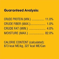 Nourriture pour chiens PEDIGREE TENEUR ÉLEVÉE EN PROTÉINES saveur de poulet et de dinde en sauce 375g